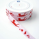 Тесьма декоративная "Девочка с кошкой", ширина 20мм, Acufactum Ute Menze,