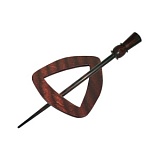 Застежка фибула, коллекция Rose - Electra, дерево, KnitPro, 20830