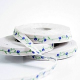 Тесьма декоративная "Синие ягоды", ширина 10мм, Acufactum Ute Menze,