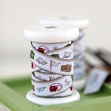 Тесьма декоративная "В путешествиях", ширина 16мм, Acufactum Ute Menze,