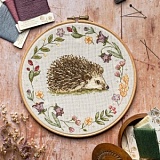 Набор для вышивания Anchor "Meadow Hedgehog" /Луг Ежик/ 20*20см, MEZ Венгрия, ALXE014
