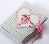 Набор для вышивания "Сердце" 22,5*22,5 см, Acufactum Ute Menze, 24001-04