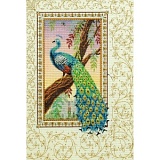 Набор для вышивания Anchor "Renaissance Peacock" 44*30см, MEZ Венгрия, CC80455