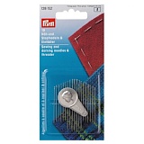 Набор игл ручных для шитья и штопки – 19шт + нитевдеватель, сталь/алюминий, Prym, 128152