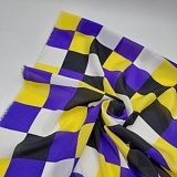  Ткань, шёлк, геометрия, Италия, ТК-ТКТ-2800