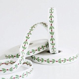 Тесьма декоративная "Листья", ширина 10мм, Acufactum Ute Menze,