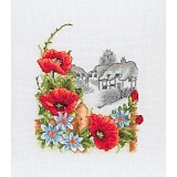 Набор для вышивания Anchor "Summer Days" 19,5*16,5см, MEZ Венгрия, PCE559