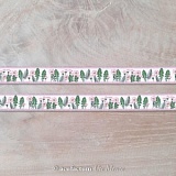 Тесьма декоративная, тканая "Луг маргариток", ширина 16мм, 100% полиэстер, Acufactum,