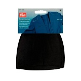 Накладки плечевые реглан с липучкой под бретель, без размера, 115*125*10мм, черный, 100%полиа 993922