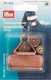 Набор застежек д/комбинезона, сталь, с защитой от коррозии, 40мм, состаренная медь, 2пряжк 41643