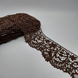  Кружево макраме, т.коричневое, Франция, КР-2948-753
