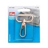 Карабин 40*60мм, сплав цинка, светлого золота, Prym, 417948