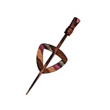 Застежка фибула, коллекция Lilac - Carina, дерево, KnitPro, 20824