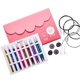 Набор "Deluxe" спиц съемных "Zing", KnitPro, длина 13см, 47424