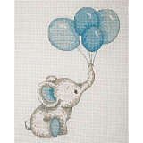 *  Набор для вышивания Anchor "Sweet Balloons (Boy)" 20*16см, MEZ Венгрия, AK31
