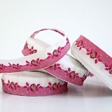 Тесьма декоративная "Розы", ширина 20мм, Acufactum Ute Menze,