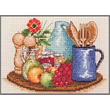 *  Набор для вышивания Anchor "Kitchen" 16*23см, MEZ Венгрия, PCE758