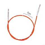 *  Тросик для съемных спиц "SmartStix", длина около 28 (50)см, заглушки 2шт, ключик, KnitPro, 42172
