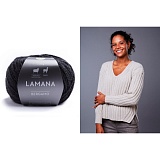 Bergamo /Бергамо/ пряжа Lamana (75% шерсть мериноса сверхтонкая, 25% бэби альпака), 10*25г/65м