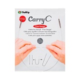Тросик поворотный для съемных спиц CarryC "Fine Gauge", длина 60см, пластик, Tulip, CTMM-71