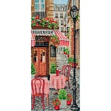 Набор для вышивания Anchor "French City Scene" 32*14см, MEZ Венгрия, PCE0813