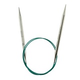 Спицы круговые "Mindful" 6,5мм/80см, нержавеющая сталь, серебристый, KnitPro, 36104