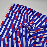  Ткань, шелк, геометрия, Massimo Rebecchi, Италия, ТК-51333