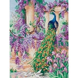 Набор для вышивания Maia "The Peacock" 40*30см, MEZ Венгрия, 5678000-01027