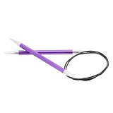 Спицы круговые "Zing" 7мм/100см, KnitPro, 47165