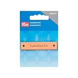 *  Эмблема "Handmade" 60*13мм для пришивания, Prym, 403795