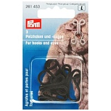 Крючки и петли д/меховых изделий 3шт в блистере черный 261453