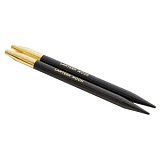 Спицы съемные "Lantern Moon" 6мм/10см, эбеновое дерево, 2шт в упаковке, KnitPro, 350149