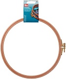 Пяльцы, диаметр 22см, толщина 8мм, 3-х слойное склеивание, Prym, 611678